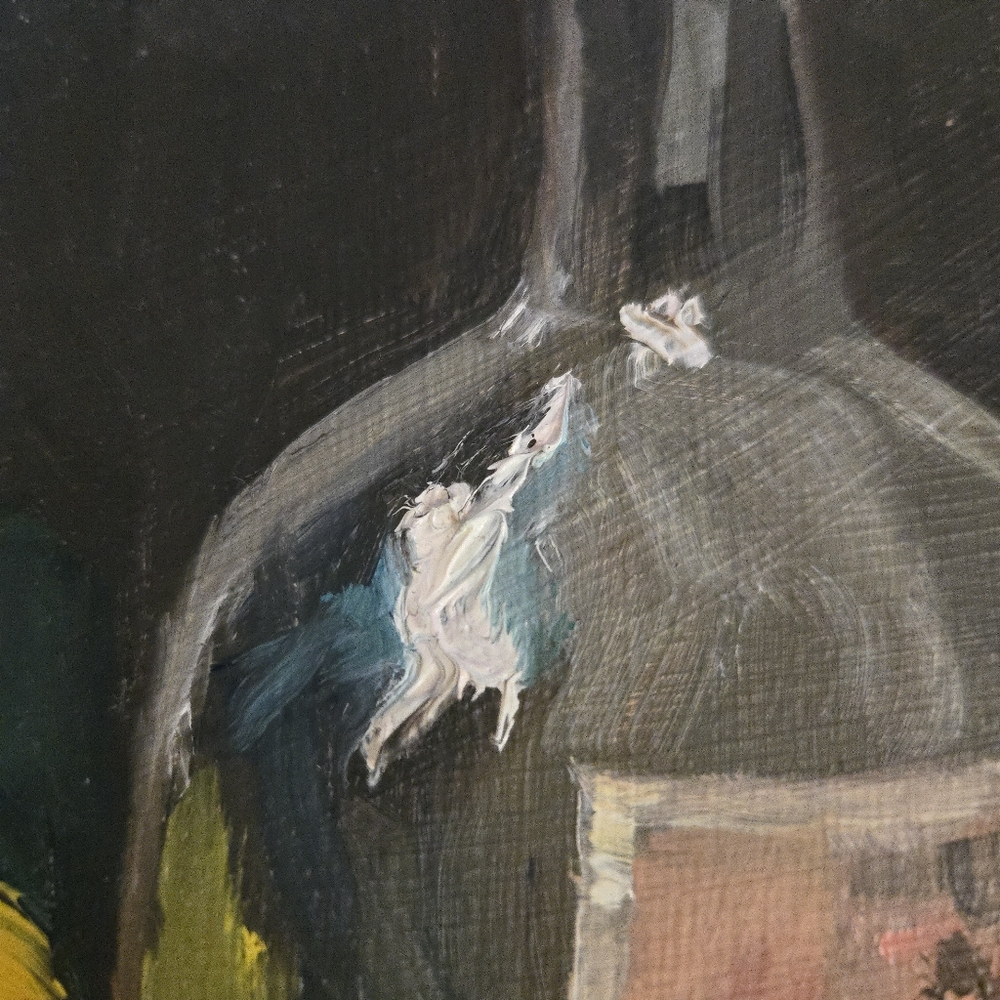 Vintage 8x10" Oil Painting. Lemon Still Life - Picture 3 of 3
